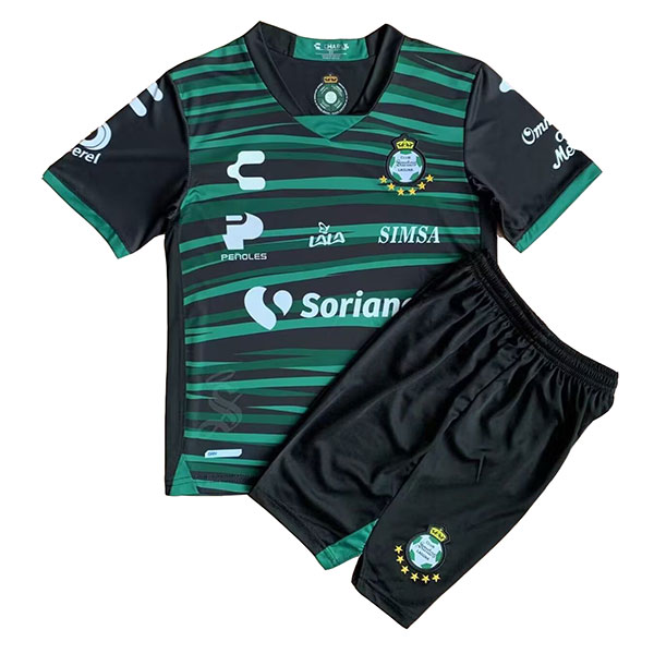 Kids 2022 2023 Santos Laguna Away Soccer Kit Love Soccer Jerseys